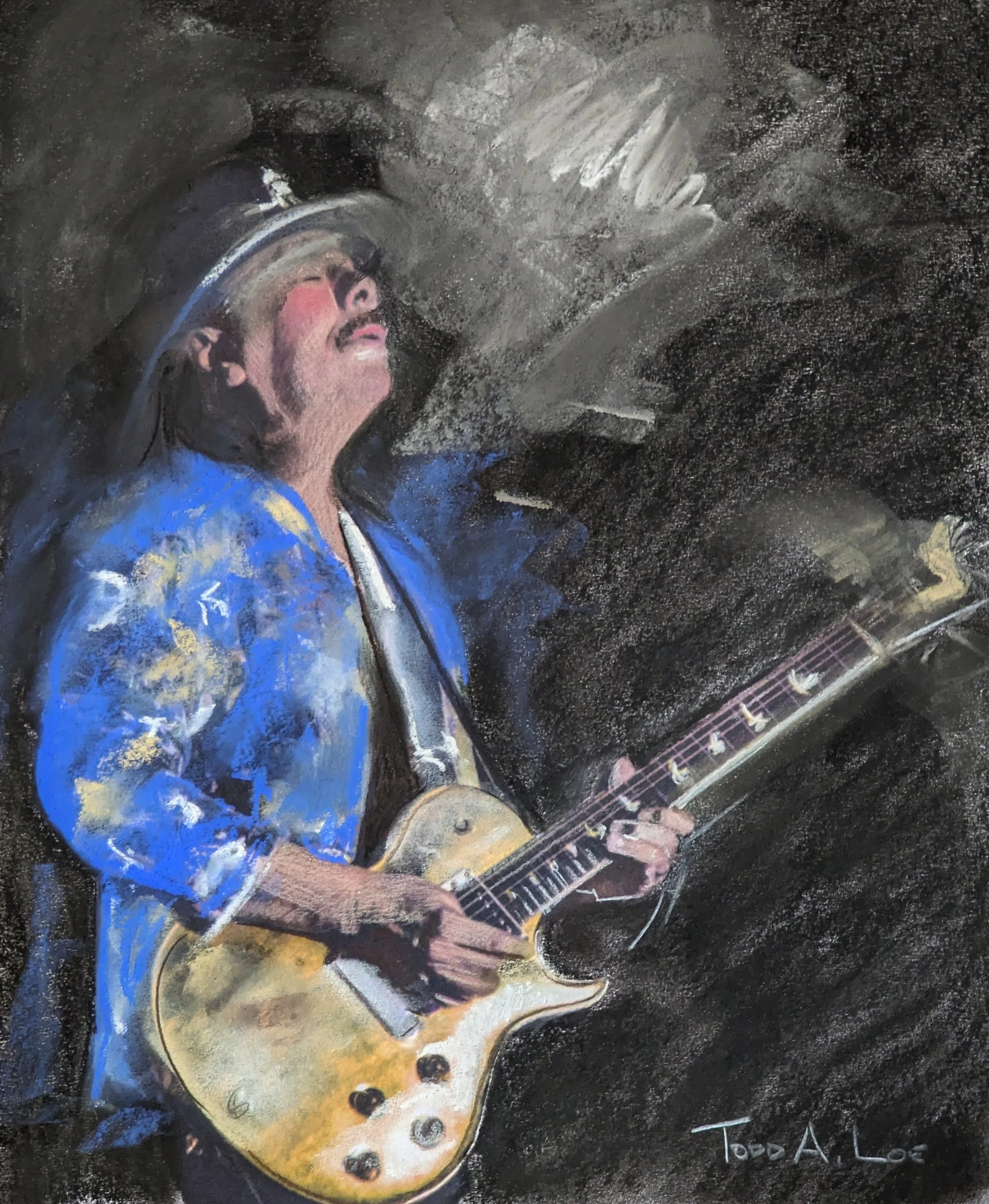 Carlos Santana — Todd A Loe Fine Art